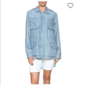 BB Dakota Light Denim Jacket Size XS